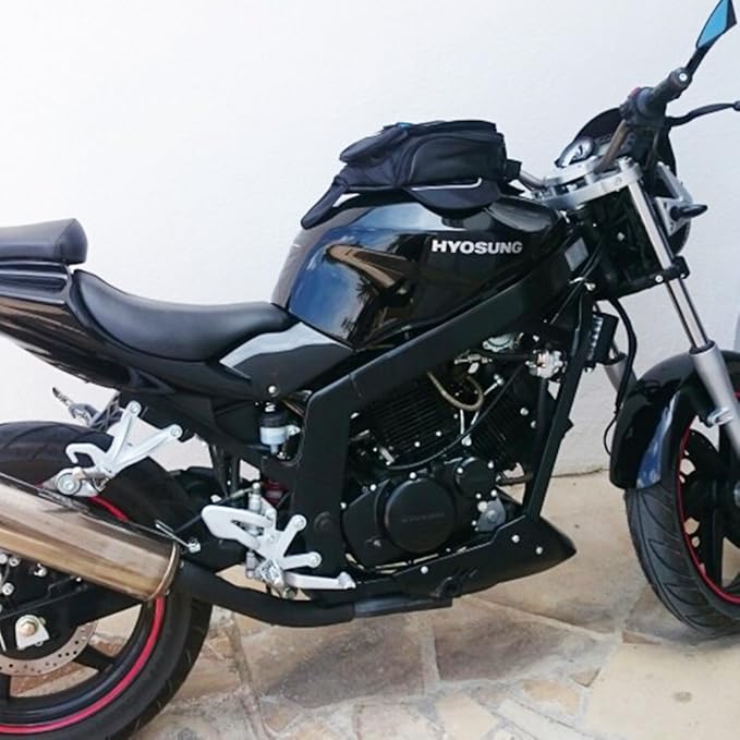 Universal Motorcycle Tank Bag Waterproof with Strong Magnetic Gas Oil Fuel Tank Bag Magnetic Motorbike Bag for Honda Yamaha Suzuki Kawasaki