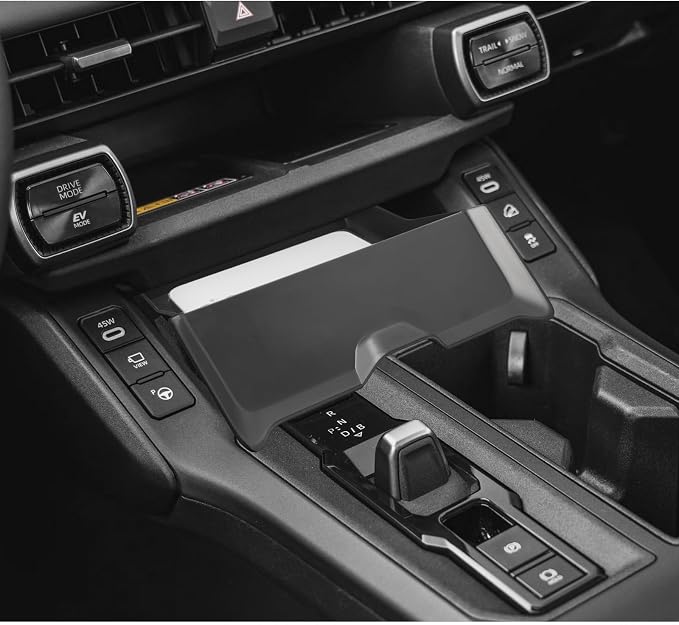 LUWU 2026 RAV 4 Center Console Organizer Compatible with 2026 RAV 4 Accessories Lower Drawer Organizer Tray Below Wireless Charging Spot Storage Box RAV4 Limited/RAV4 Hybrid 2026 Accessories