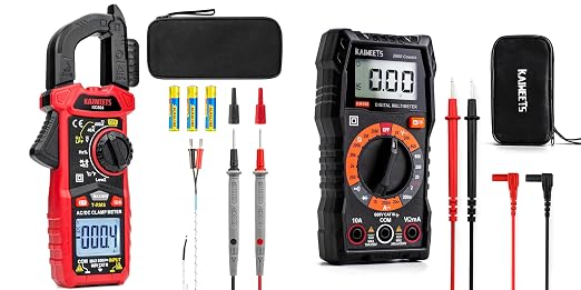 KAIWEETS Digital Multimeter KM100 & Digital Clamp Meter