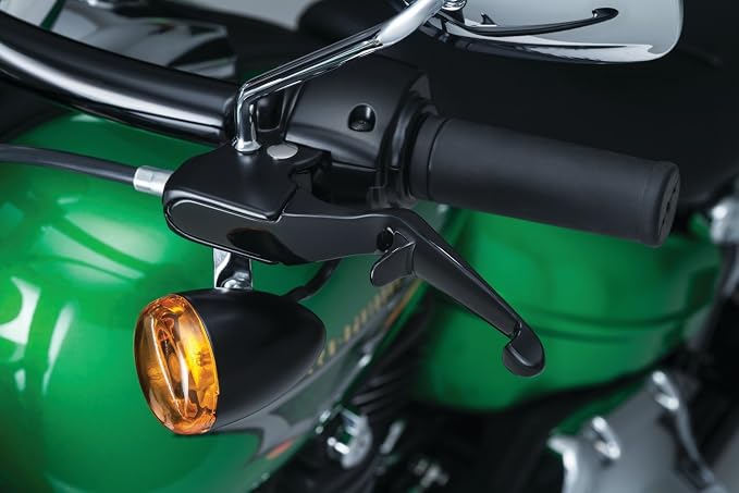 Kuryakyn 1819 Motorcycle Handlebar Accessory: Clutch and Brake Trigger Levers for 2017-19 Harley-Davidson Touring Motorcycles, Gloss Black, 1 Pair
