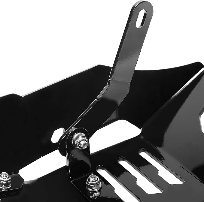 ALMULOO Skid Plate Compatible with 2018-2021 Honda Monkey 125 Z125 Black Aluminum Powder Coated