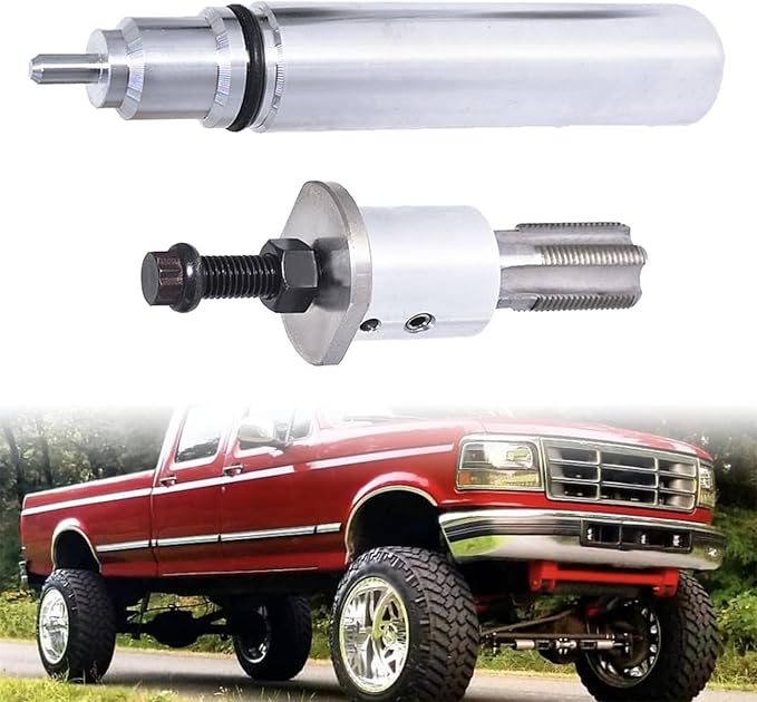 labwork E541-73TK Injector Sleeve Cup Removal and Install Tool Replacement for Ford E-Series F-Series Excursion 1994-2003 7.3L