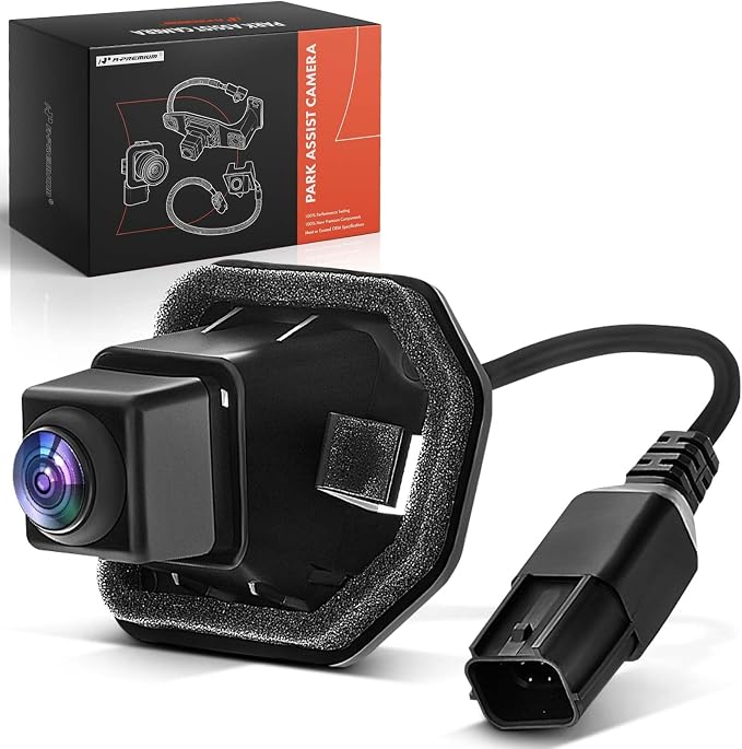 A-Premium Rear View Backup Camera Compatible with Nissan | Parking Camera for 2014 2015 2016 Rogue - Replace# 284424BA0D