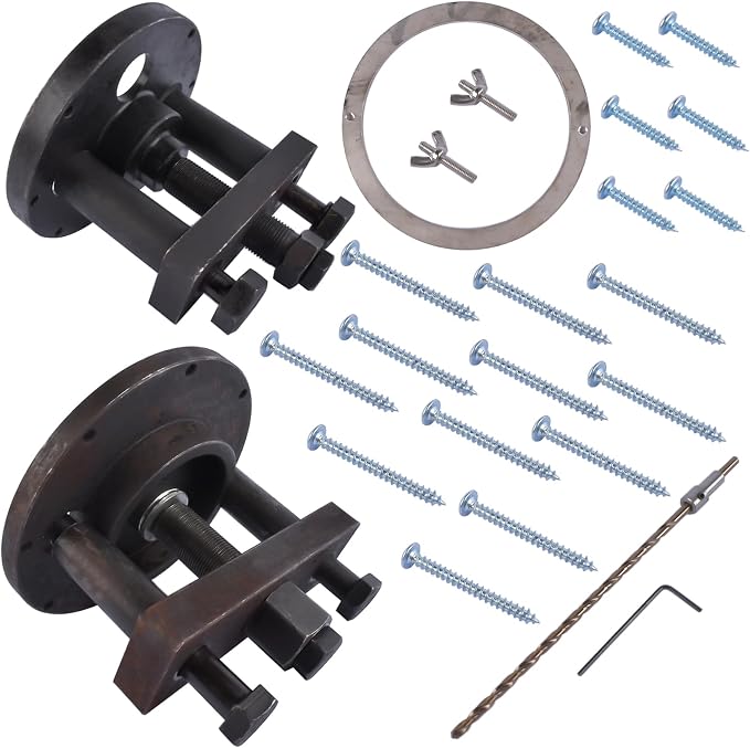 Engine Front Rear Crankshaft Oil Seal Remover and Installer Tool Kit Replacement for Detroit Diesel DD13 and DD15#W541589023300 W541589003400 W470589004300