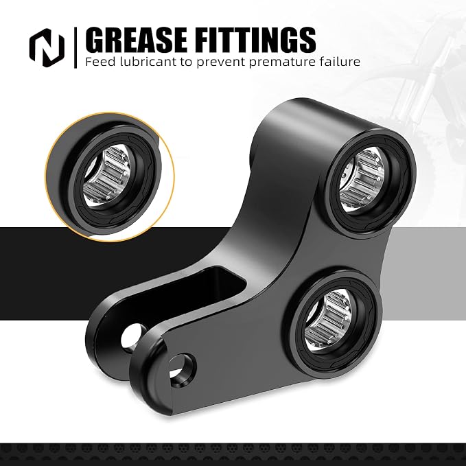 NICECNC Motorcycle Lowering Link Aluminum Compatible with Yamaha YZ125 2006-2024 YZ125X 2020-2023 YZ250 2006-2024 YZ250X 2016-2023 WR250F 2006 WR450F 2006,See Fitment