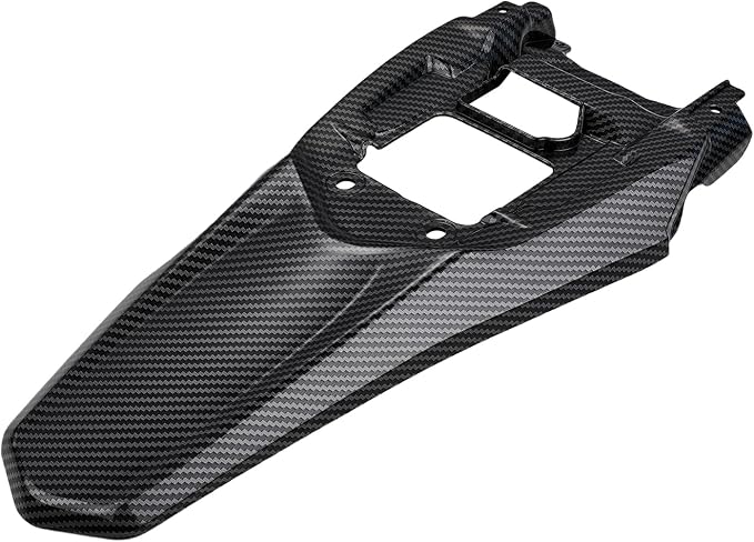 Rear Fender for Surron Ultra Bee,Carbon Fiber Pattern Rear Mud Guard Mudguard for Electric Dirt Bike Sur Ron Ultra Bee/Surron Ultrabee