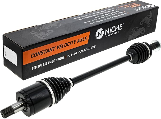 NICHE Front Left CV Axle Drive Shaft for Honda 44350-HL4-A01 44220-HL4-A01 | For Honda, Fits Can-Am 2016 Pioneer 1000 SXS1000M3/SXS1000M3P, 2016 Pioneer 1000-5 SXS1000M5D/SXS1000M5P, Replaces 1000-5