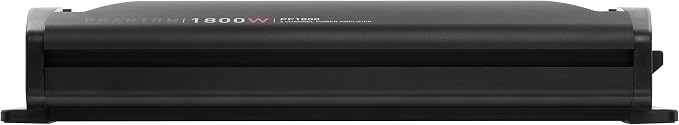 BOSS Audio Systems PF1800 4 Channel Car Amplifier - 1800 Watts, Full Range, Class A-B, 2-4 Ohm Stable, Mosfet Power Supply, Bridgeable