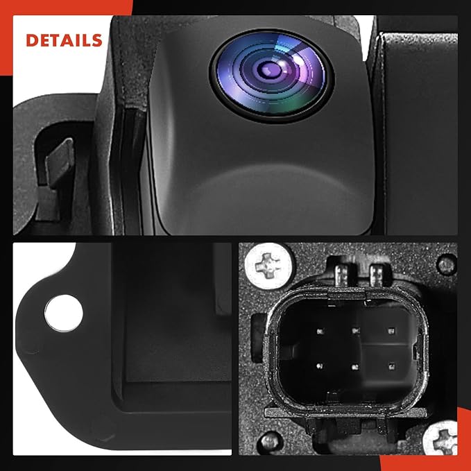 A-Premium Rear View Backup Camera Compatible with Toyota | Parking Camera for 2020 2021 2022 Highlander - Replace# 867900E150