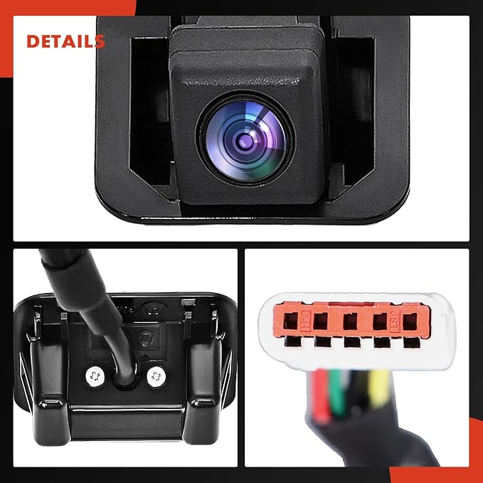 A-Premium Park Assist Camera Rear View Backup Reverse Camera Compatible with Select Chevrolet Models - 2018-2019 Traverse