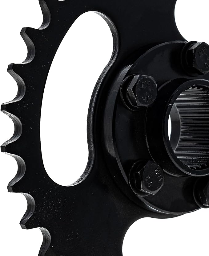NICHE Drive Sprocket Chain Combo for Polaris RZR 170 Front 12 Rear 32 Tooth 520 Standard 120 Links