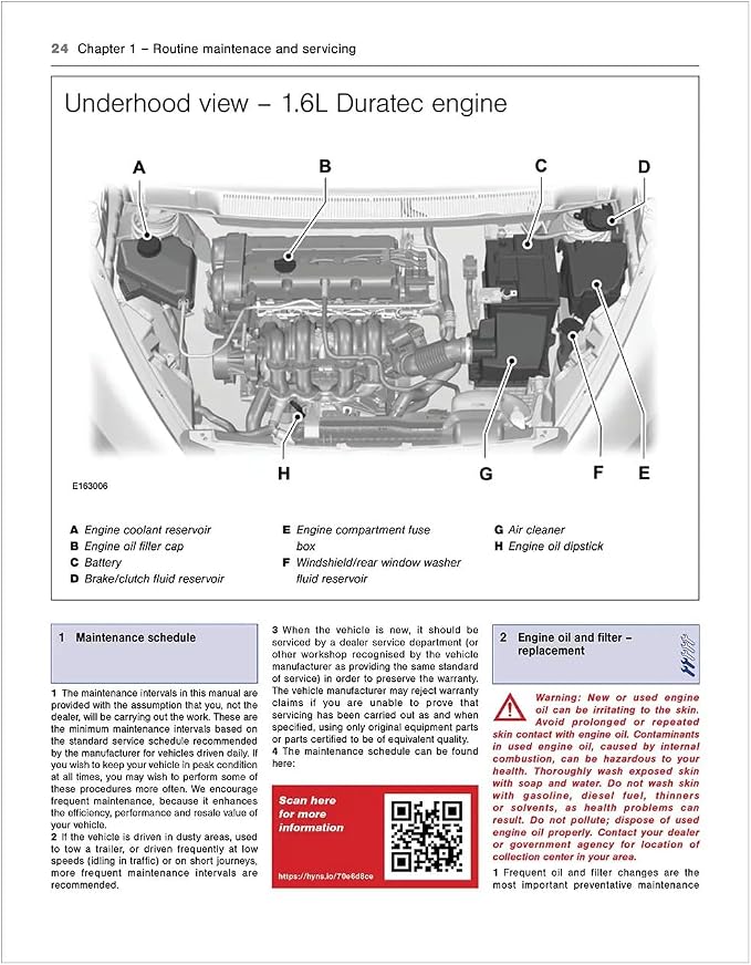 Haynes Repair Manual Compatible with Ford Fiesta (2014–2019): Covers 1.6L Ti-VCT Duratec, 1.6L ST EcoBoost & 1.0L EcoBoost Engines – Maintenance, Troubleshooting & Wiring Diagrams