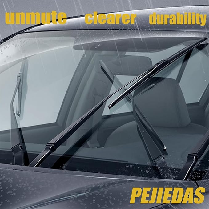 3 x OEM Wiper Blades, Replacement Wiper Blades for BMW X5 2007-2011 (24“ & 20” Front Wipers + 16” Rear Wiper Blades)