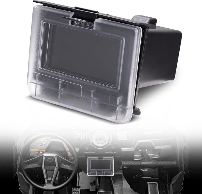 A & UTV PRO Center Console Dash Storage Box for RZR XP 1000, Upgraded with Seal ABS Plastic Glove Box for 2014-2018 Polaris RZR XP 4 1000 S 900 Accessories