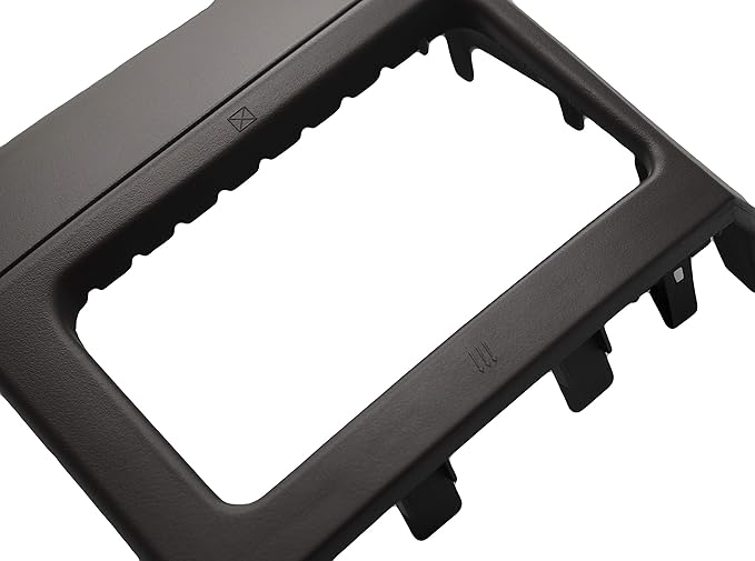 Double Din Navigation Radio Bezel Dash Install Kit with Standard Wiring Harness and Antenna Adapter - Khaki Compatible with Jeep Grand Cherokee 2005-2007