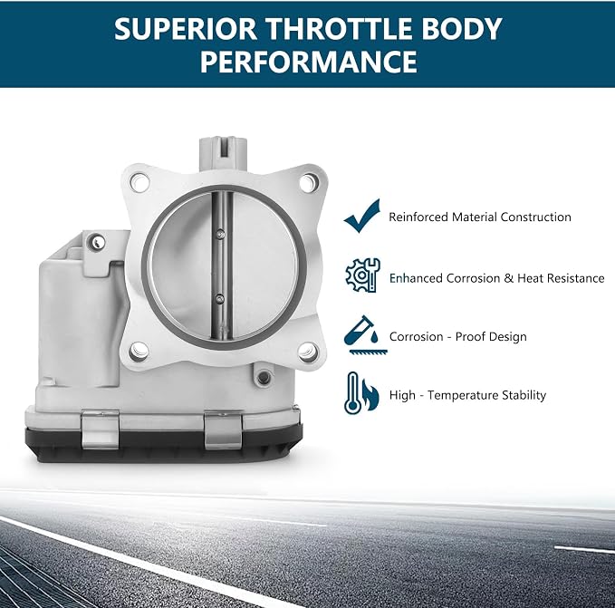 Electronic Throttle Body Assembly for Volvo C70 2002-2004 S60 2002-2009 S80 2002-2006 V70 2002-2007 XC70 XC90 2.3 2.4 2.5 2.9L L5 L6 – OEM Replacement Part # S20160 977-354 67-5201