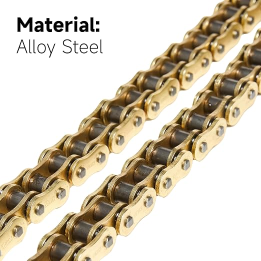 Gold 530 X-Ring Chain 110 Links with Connecting Master Link and Chain Breaker (530HX-110L Chain Breaker Set)