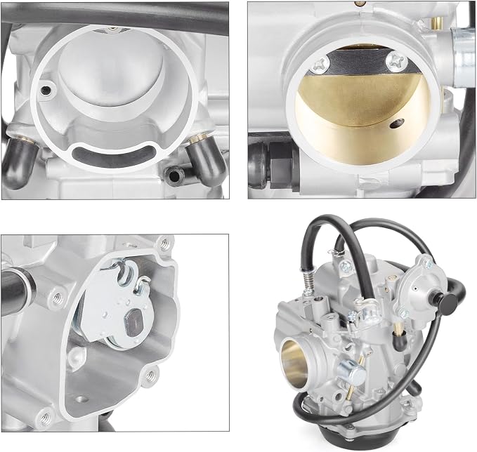Carburetor Carb w/Diaphragm Cover for Arctic Cat 400 2x4/4x4 1998-2001 Bearcat 454 4x4 1998 500 4x4 1998-2000 (Exclude Auto Edition) 0470-361 0470-362