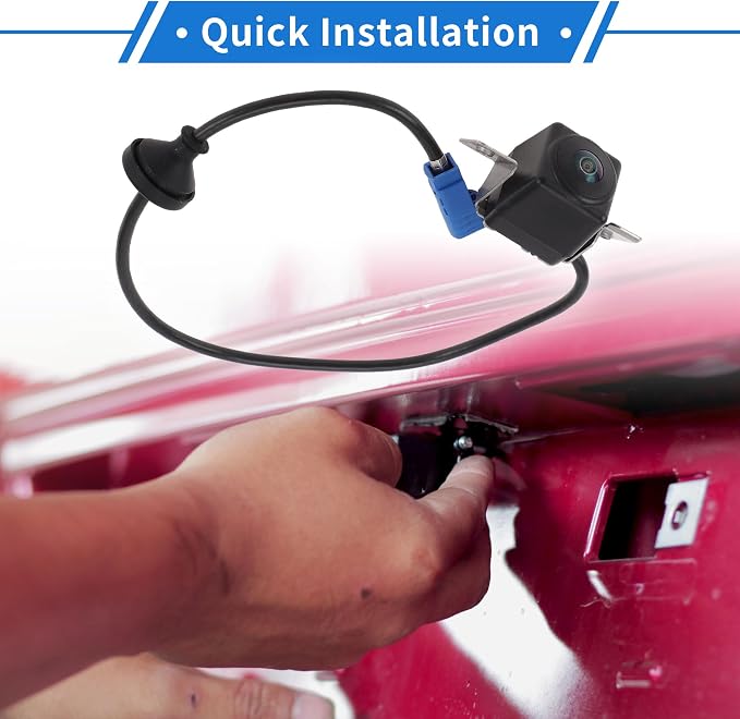 1 Pcs Rear View Camera for Tesla Model S 85D Dual Motor 2012-2018 License Plate Park Assist Camera Backup Reverse Camera