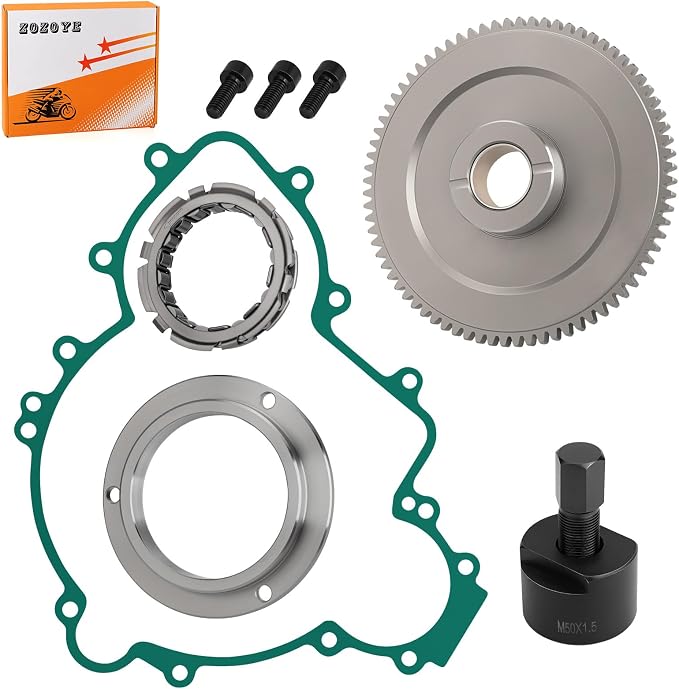 Flywheel Puller & Starter Clutch Idler Gear One Way Bearing kit for Polaris RZR Ranger General XP 4 S Pro Turbo Trail 900 1000 RS1 2015-2023
