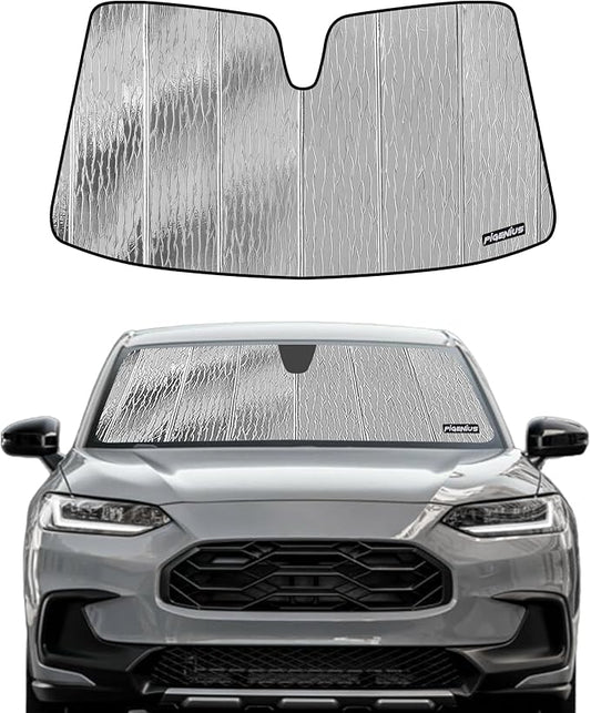 Pigenius Windshield Sunshade for Honda HR-V 2023-2026, Reversible Silver/Black