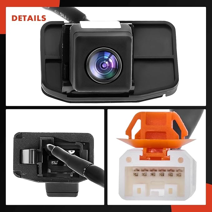 A-Premium Rear View Backup Camera Compatible with Acura | Parking Camera for 2011 2012 2013 2014 TSX Sedan - Replace# 39530-TL2-A01