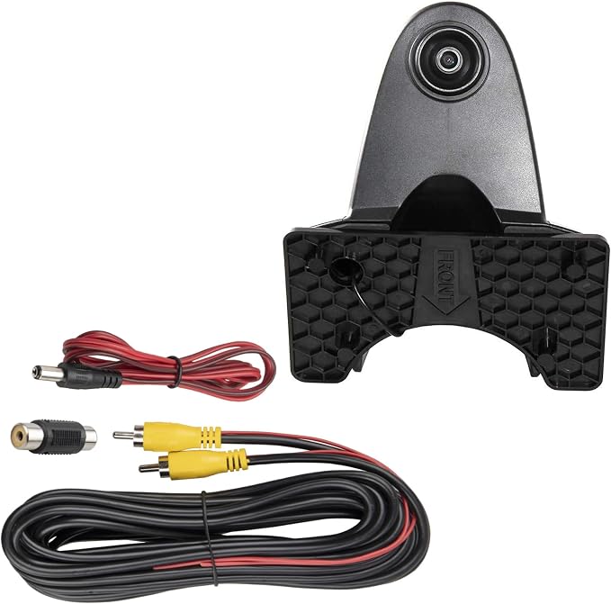 EWAY High Top Roof Mount Backup Camera w/20FT RCA Extension Cable for Mercedes Sprinter Replacement Reversing with Optional Guideline for Benz Sprinter Cargo Vans w/Aftermarket Radio RCA Adapter