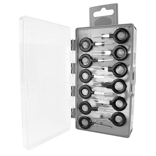 Performance Tool W9053 22 pc. Quick Release Terminal Release Kit With Weather Pack Tool & 2 Sided Flip Storage Case
