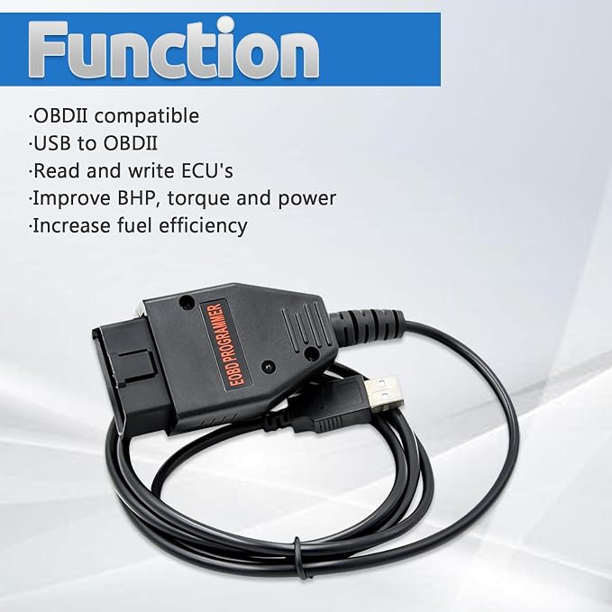 OBD2 Galletto 1260 Cable Diagnostic Scanner Tool for Diesel TDi HDI JTD and Petrol Cars, Compatible with EDC16, EDC15, MEx.x, DELCO ECUs, Work with Windows XP/7/8/10/11 32 bit