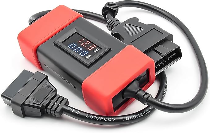 A0282 OBD2 Adapter 24V to 12V for Heavy Diesel Truck, for Launch X431 Easydiag 2.0/3.0/GOLO and Thinkdiag OBD2 Scanner.