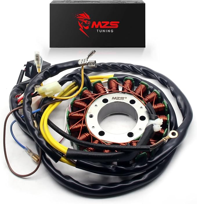 MZS ATV Stator, OEM 3089249 3089546 3089965 3089403 UTV Magneto Stator Coil Compatible with Sportsman 400 450 04-07 / Sportsman 500 04-09 12-13 / Scrambler 500 04-12 / Ranger 400 10-14 / ATP 500 05