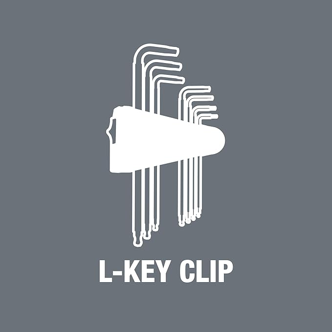 Wera - 05022699001 - L-key set, 3950/9 Hex-Plus Multicolour HF Stainless 1 L-key set, metric, stainless steel, with holding function, 9 pieces