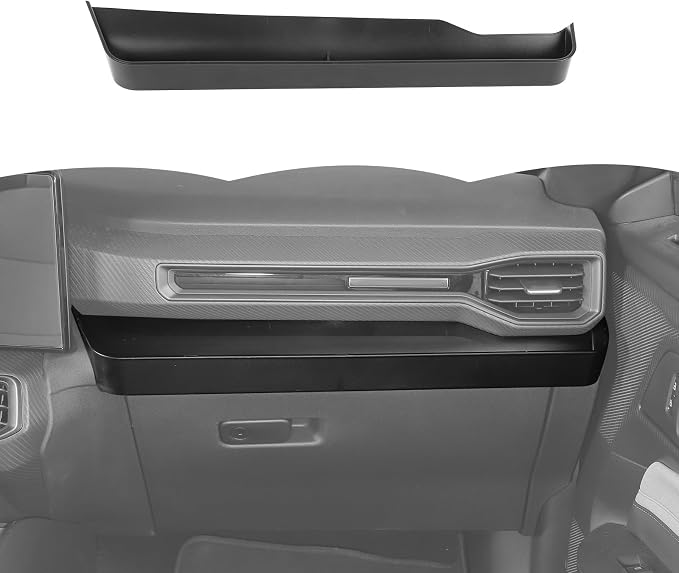 RT-TCZ Center Console Co-Pilot Storage Box Passenger Storage Box Organizer Tray Storage Interior Accessories for Ford Mustang 2024 2025