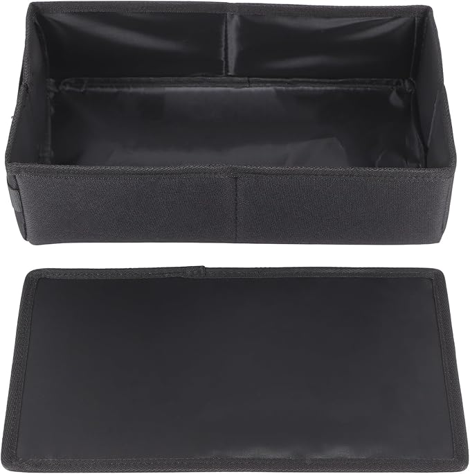 Aunginsy Front Row Driver's Under Seat Storage Bag Compatible with Toyota Tundra 2014-2021, Car Driver's Side Underseat Hidden Organizer Tray Storage Drawer Tool Box with Handle Accessories