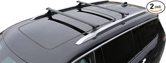BRIGHTLINES All Metal Crossbars Roof Racks Compatible with 2022-2026 Jeep Grand Cherokee & 2021-2026 Jeep Grand Cherokee L for Kayak Luggage Ski Bike Carrier