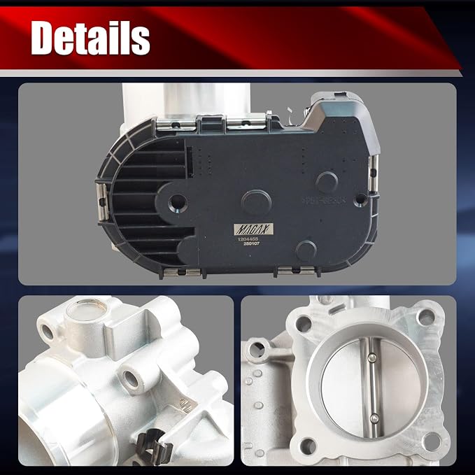 Electronic Throttle Body Assembly 1204455 Compatible with Polaris General Ranger 1000 RZR 570 900 Sportsman 570 Replaces 0280750587
