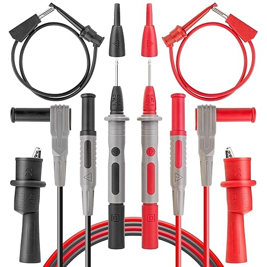 AstroAI TRMS 4000 Counts Digital Multimeter+Multimeter Test Leads Kit