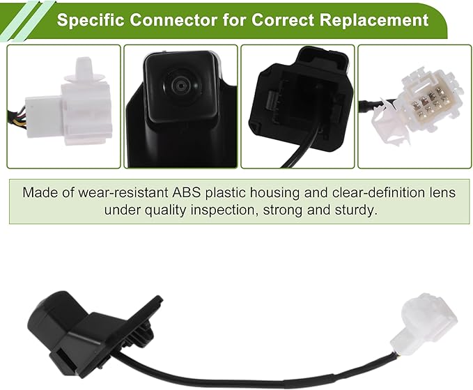 Car Park Assist Camera Rear View Backup Reverse Camera for Honda Fit 2015-2018 No.39530T5RA01 1 Pc
