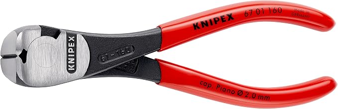 67 01 160 SB High Leverage End Cutting Nippers 6, 3" In Blister Packaging