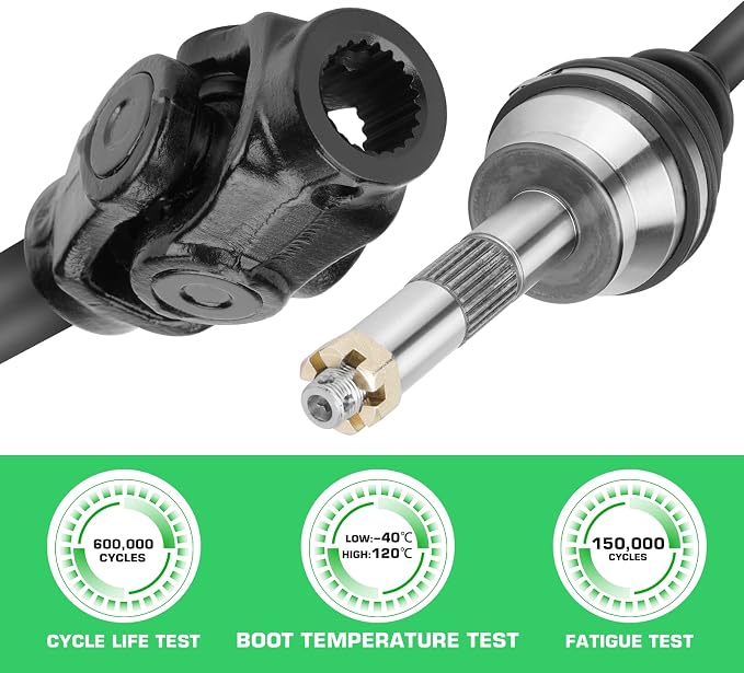 Youxmoto Front CV Axle For Polaris; 2000-2003 Sportsman 500; 1999-2000 335; 2001-2004 400; 2000-2002 Magnum 325 4X4; Scrambler 400; Xpedition 325; 425. 1999-2003 Scrambler 500, Drive Half Shaft