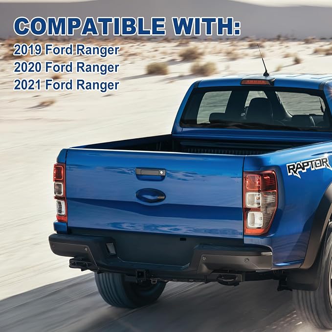Rear View Camera Backup Reverse Camera Compatible with 2019-2021 Ranger Replace KB3Z-19G490-B KB3Z19G490B FO1960185 PAC504