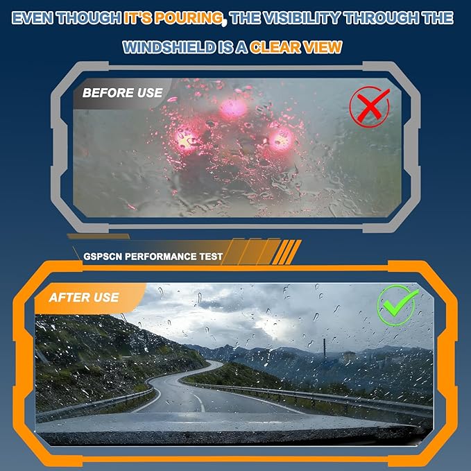 GSPSCN 3 Wipers Replacement for Pontiac Vibe 2008-2003 /Toyota Matrix 2008-2003，Original Equipment Windshield Wiper Blades 21"+18"+11" (set of 3) J hook