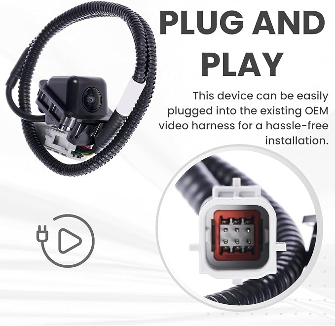 Backup Camera for 2016 2017 Cadillac XTS | Replaces OE Part # 84003129, 23368296, 23139484