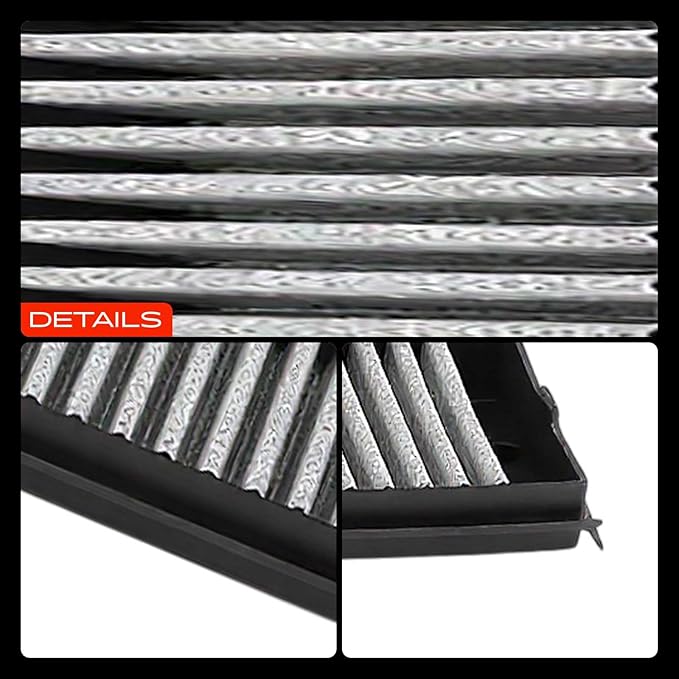 A-Premium 2-PC Cabin Air Filter with Activated Carbon Compatible with BMW - 318i/318is/318ti/323is/328is 1999, 320i, 323Ci, 323i, 325Ci, 325i, 325xi, 328Ci,328i, 330Ci, 330i, 330xi, X3, M3