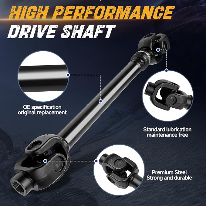 Propeller Drive Shaft Prop Fit for Can-Am Outlander 1000R 4x4 | Fit for Can-Am Outlander Max | Fit for Can-Am Outlander 650 | Fit for Can-Am Outlander 1000 6x6, OE 703500857, 703500987
