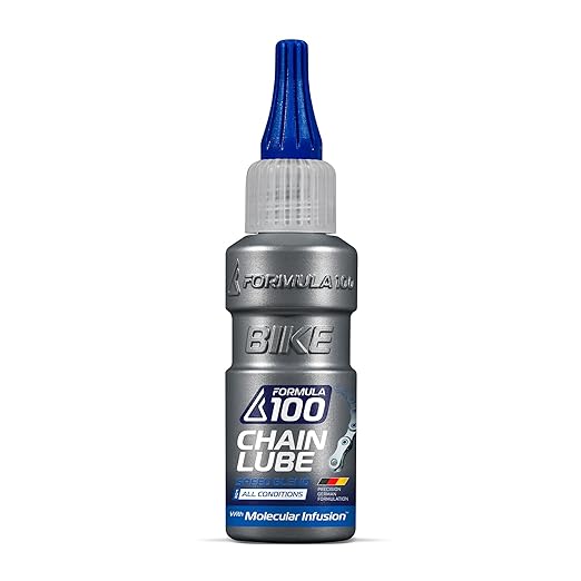 All Conditions Bike Chain Lube – All-Weather Lubricant for Bicycles & Electric Bikes – Protects Against Wear, Reduces Friction, Fights Corrosion – 50ml (1.69 oz)