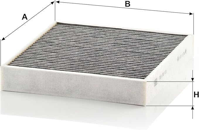 MANN-FILTER CUK 26 010 Cabin Air Filter – Pollen Filter with Active Charcoal