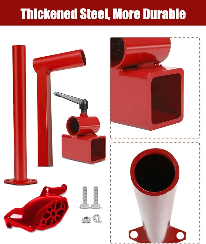 Upgrade Manual Tire Changer Duck Head Kit with Silver Cone, with Tire Changer Duck Head Fit for Most Car, Trucks, SUVs, ATV Tires (Without Silver Cone)