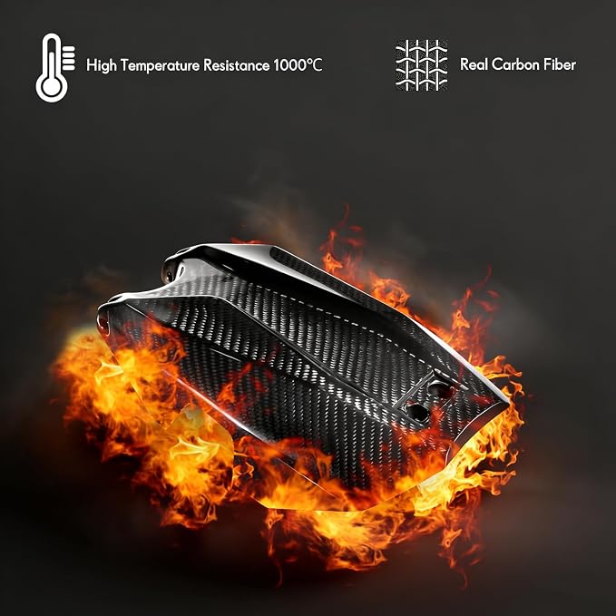 Real Carbon Fiber Battery Cover for Taparia Sting-High Strength Battery Guard Cover Talaria Sting r Bike Carbon Fiber for Talaria Sting r Bike Accessories Talaria Sting MX3/MX4 Electric Dirt Bike