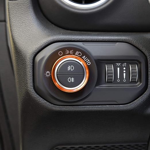 Air Conditioner Switch Knob & Center Console Gear Shift Storage Box for 2018-2025+ Jeep Wrangler JL JLU Gladiator JT 4xe